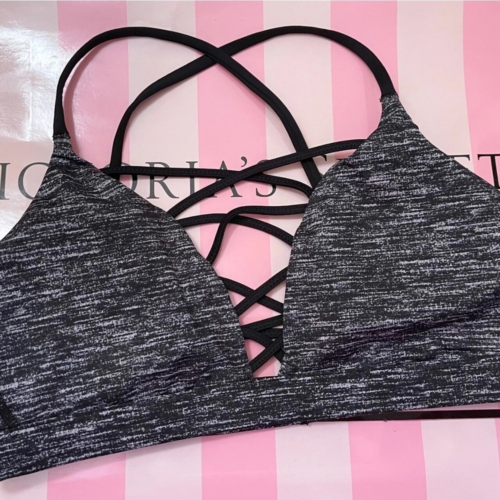 Victoria's Secret Black Strappy Bralette